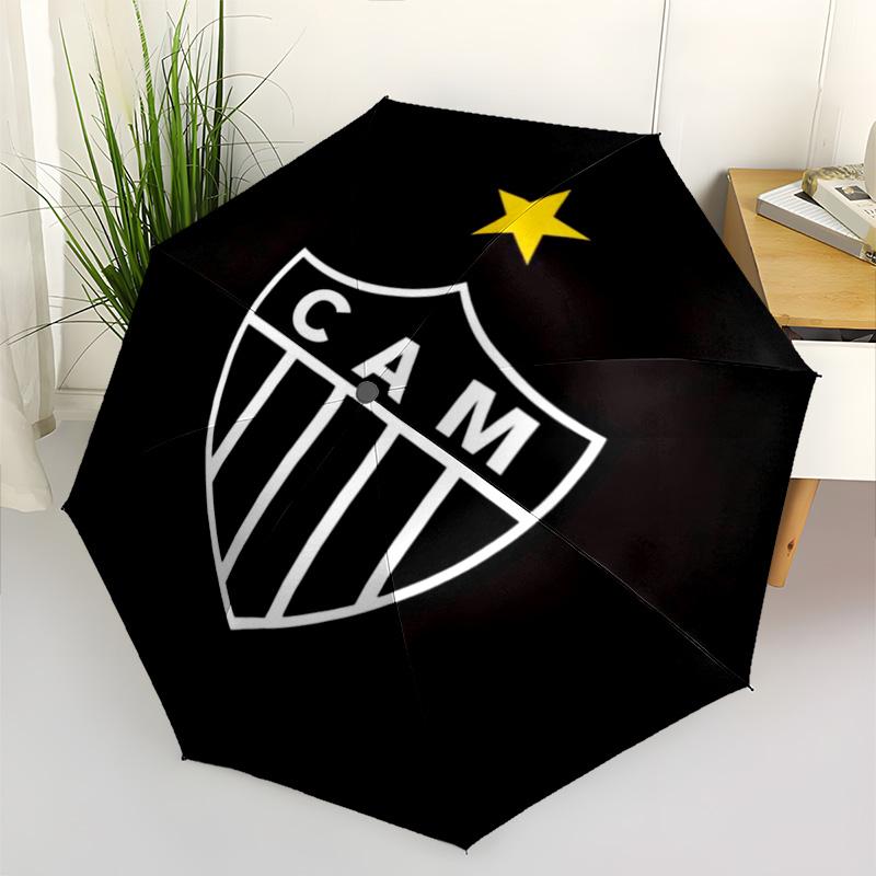Atlético Mineiro "CAM" Logo Umbrella, Football Club Foldable Sun Rain Umbrella