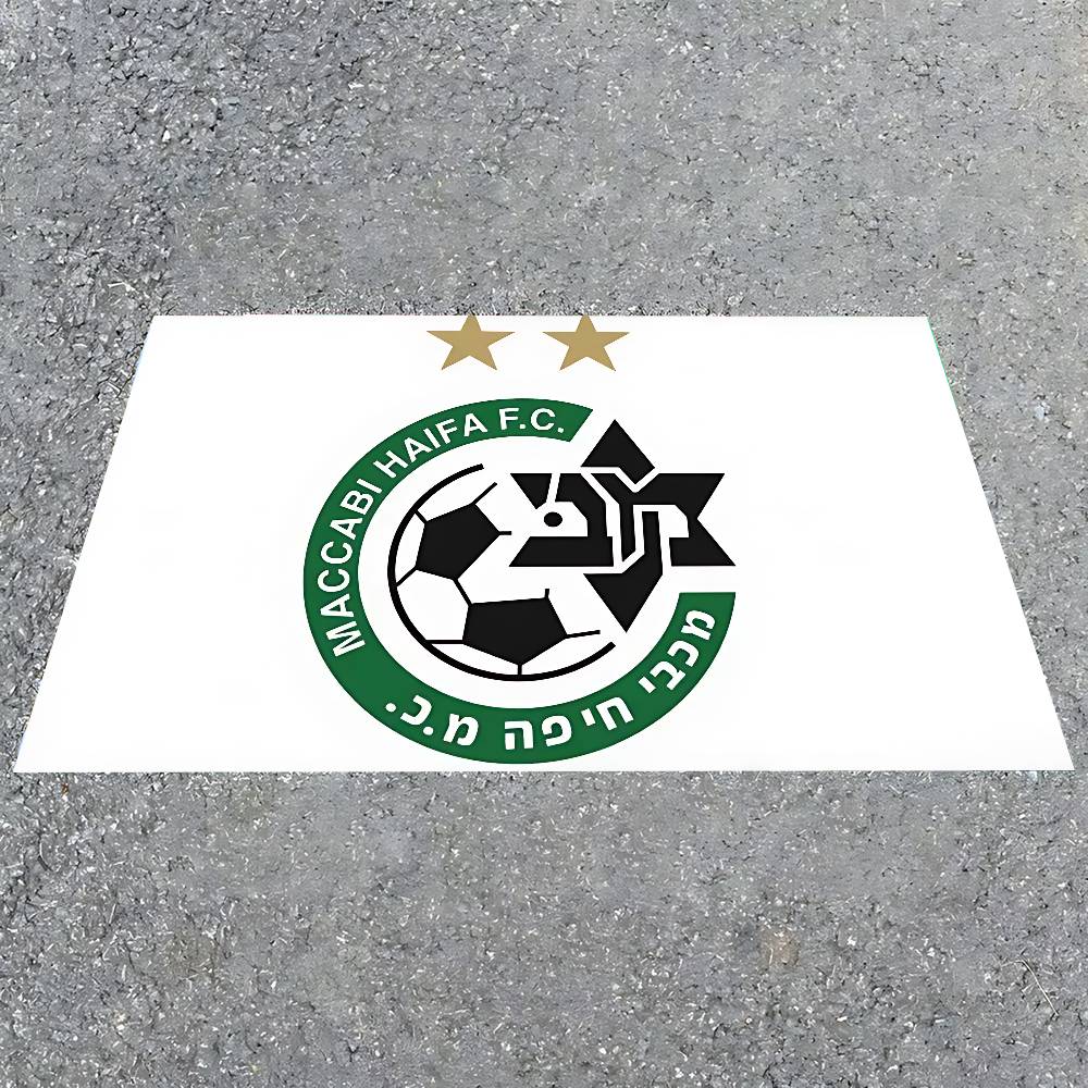 KIsrael MHFC MaccabiHaifa Champions Flags Home Decor Tapestries Banners Background Decorations Holiday Decorations Backdrops