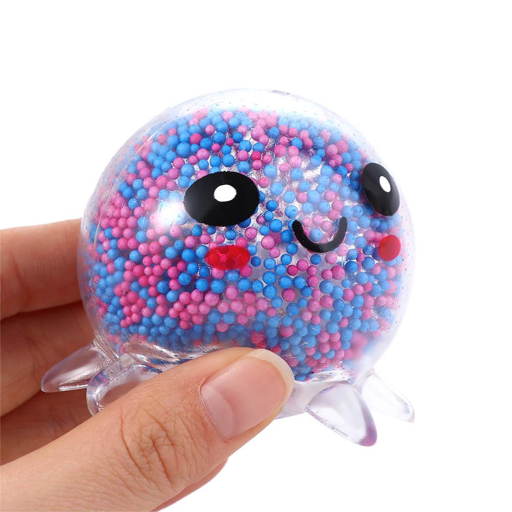 Interactive Gift Stress Relief Decompression Gift Squid Vent Ball Glowing Octopus Octopus Ball Squeeze