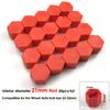 20pcs 17mm 19mm 21mm Black Car Wheel Caps Bolts Covers Nuts Silicone Auto Wheel Hub Protectors Screw Cap Styling Anti Rust Cover