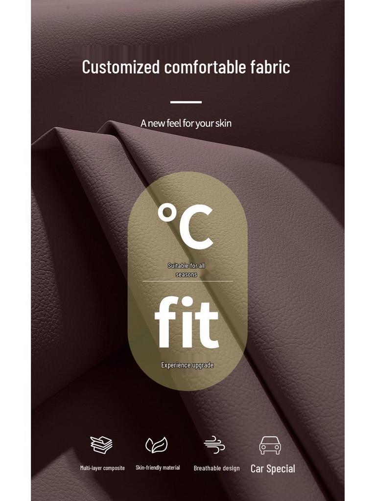 Wuling Sunny Universal Cartoon Leather Car Seat Cover, Full Surround for All Seasons.