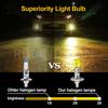 Ruiandsion 2pcs H1 Halogen Headlight Bulb Fog Lamp 100W 24V Yellow 64150 12258 Light Bulb