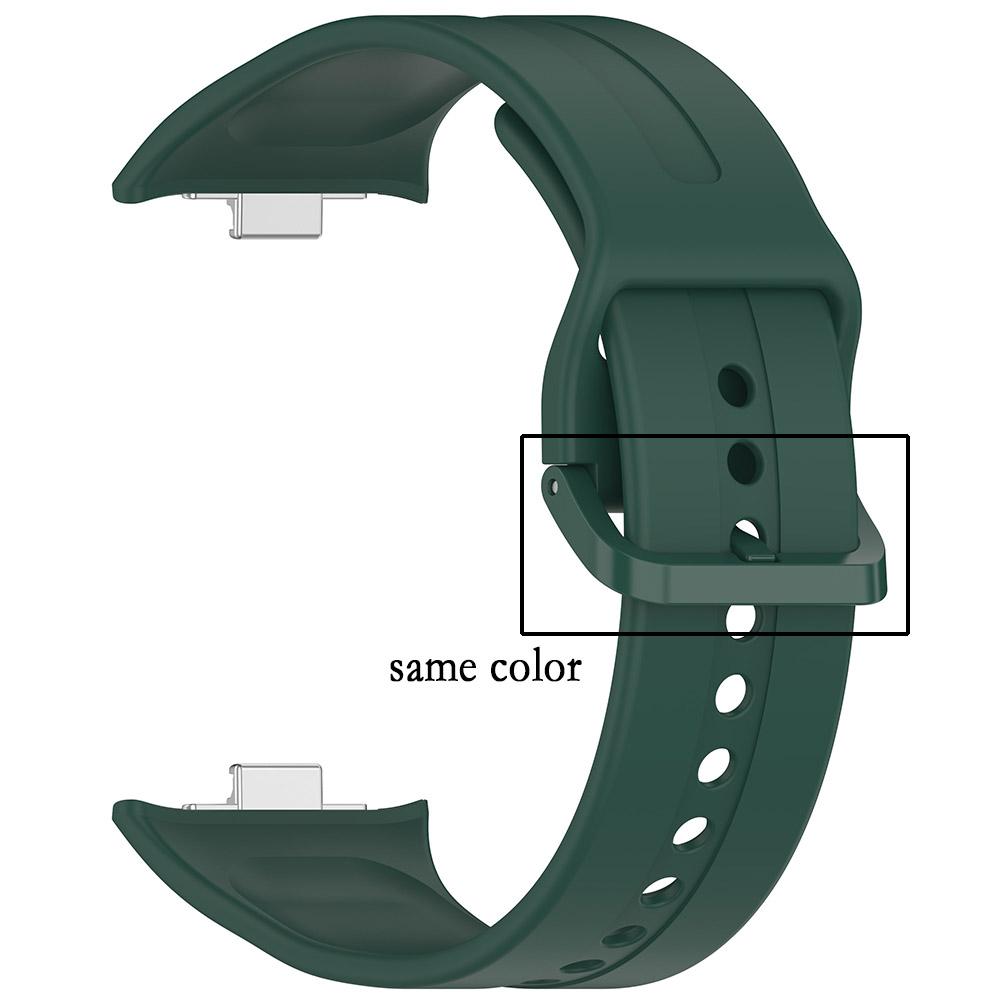 Řemínek pro Redmi Watch 5 s přezkou stejné barvy Vysoce kvalitní odolný a měkký silikonový náramek pro Redmi Watch 5