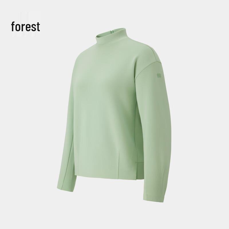 KOLON SPORT Women's Antibacterial Mock Neck Sweatshirt