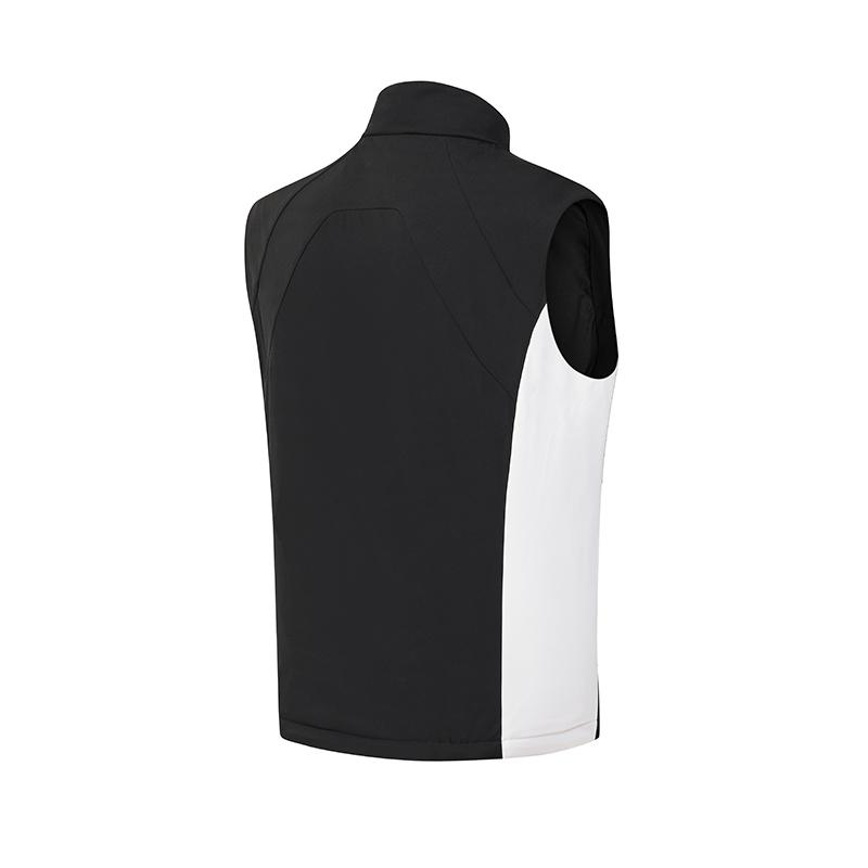 FILA Golf Series Fashion Simple Sports Casual Comfortable Woven Vest Men vest Deep-Black A11M615711FBK