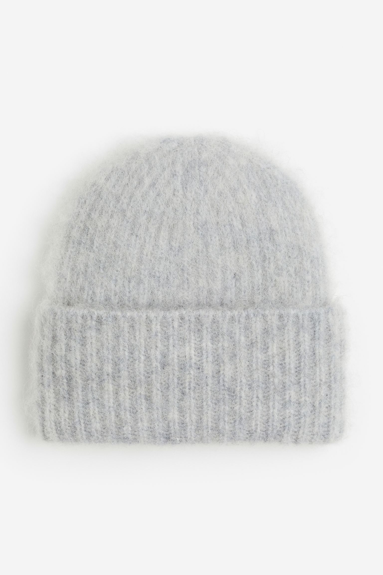 

Rib-knit wool-blend hat