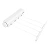 ABBY-Retractable Clothesline Telescopic Indoor Outdoor Wall Mounted Clothes Dryer Line Drying Rope Hanger