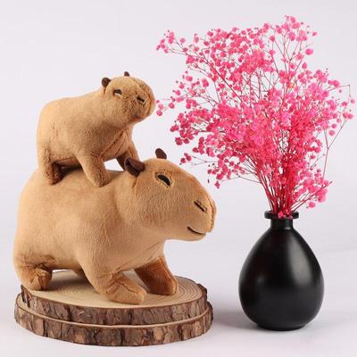 20/30cm Fluffy Capybara Plush Toys Kawaii Simulation Capybara Stuffed Animals Toys Life Like Capybara Plush Toys Gifts for Kids