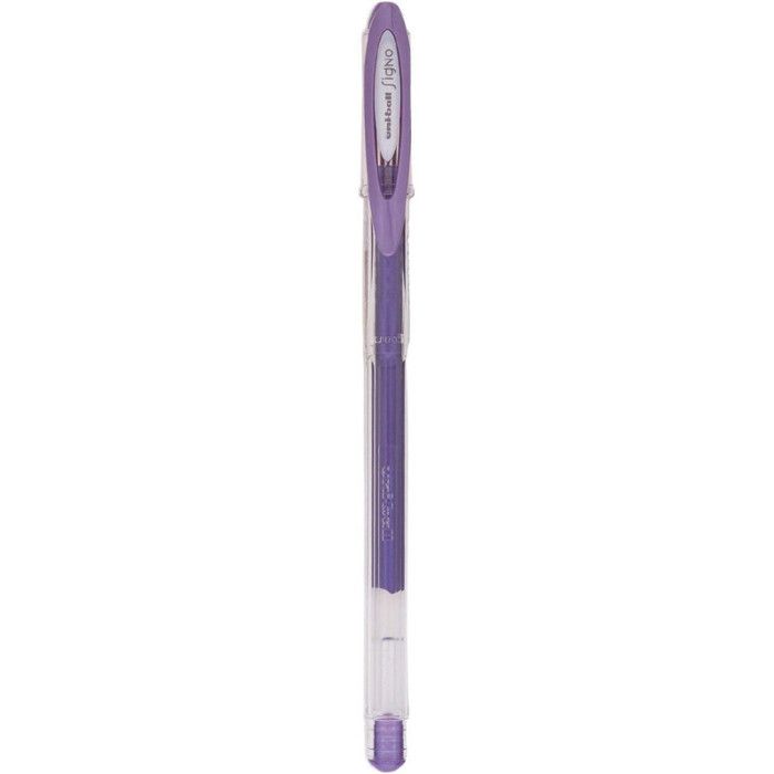 Stylos Roller Gel - UNI - Signo Métallisés - Écriture Large 1 Mm - 8 Coloris - 8 Pcs