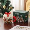 Weidu Retro Santa Claus Ceramic Mug