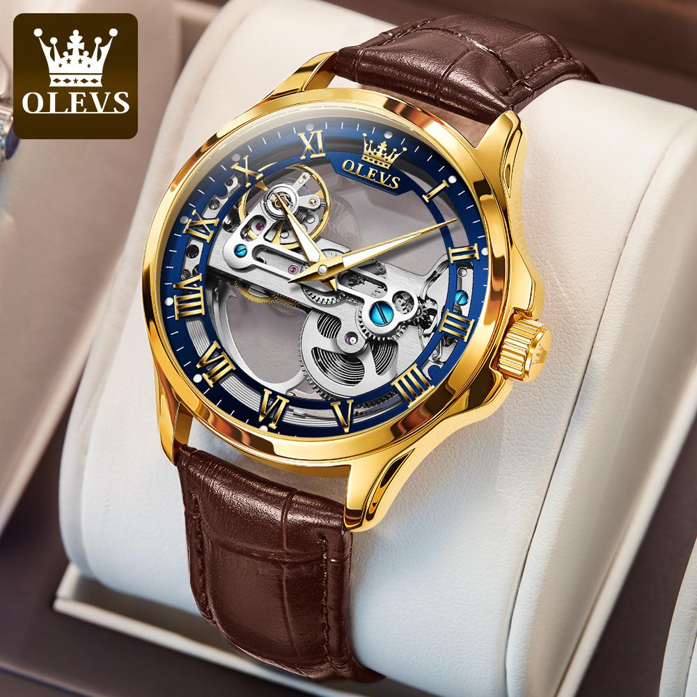 OLEVS 6661 Fully Hollow Automatic Man
