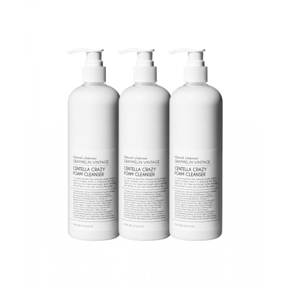 Greymelin Soothing Foam Cleanser Centella 500ml