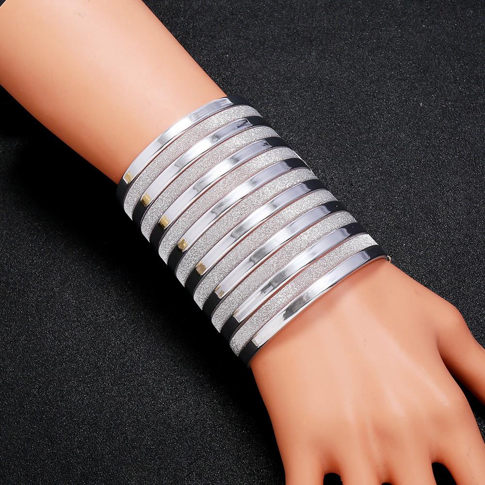African Inspired Fashion Leather Cuff Bracelet With Adjustable Clasp For Boho Style Accessories