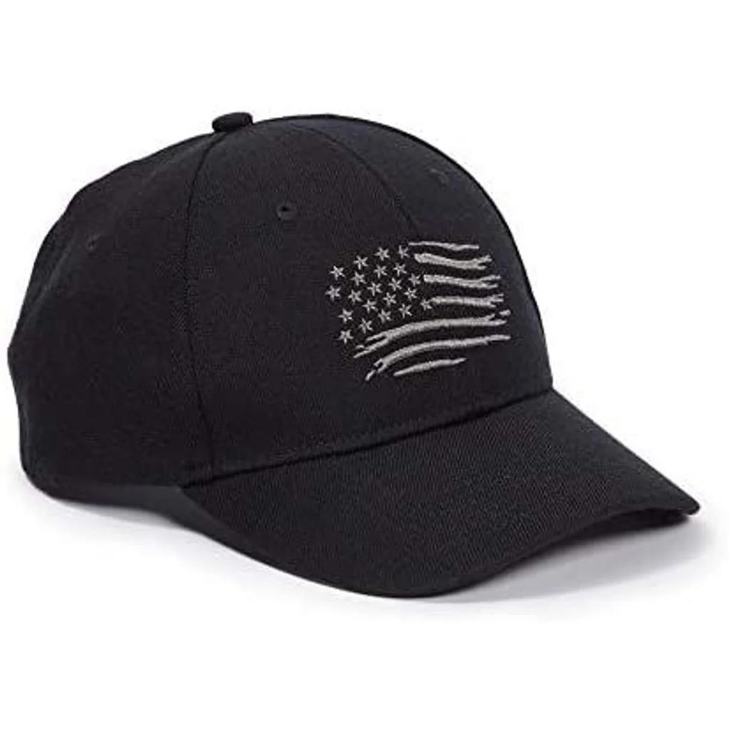 Baseball Cap Embroidered American Flag Cap