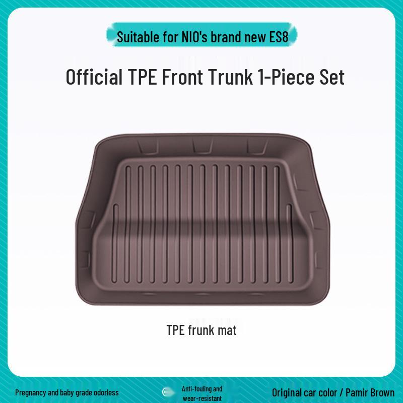 NIO ES8: TPE Trunk Mat - Waterproof, Dirt-Proof, Decorative Upgrade for 26 Models