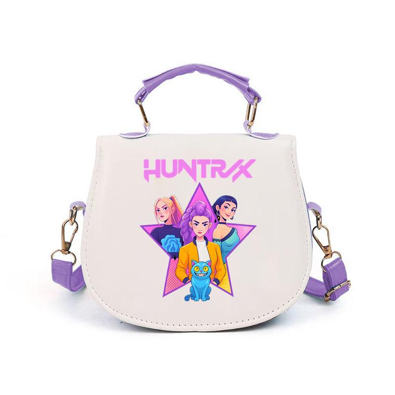 Kpop Animation Cartoon Printing Korean Version Of The Trend Handbag Multi-Function Portable Shoulder Messenger Bag
