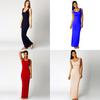 Elegante Abito Maxi Bodycon Senza Maniche da Donna per Spiaggia Casual e Uso Quotidiano