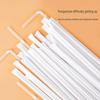 YOUAO Disposable Individually Wrapped Straws