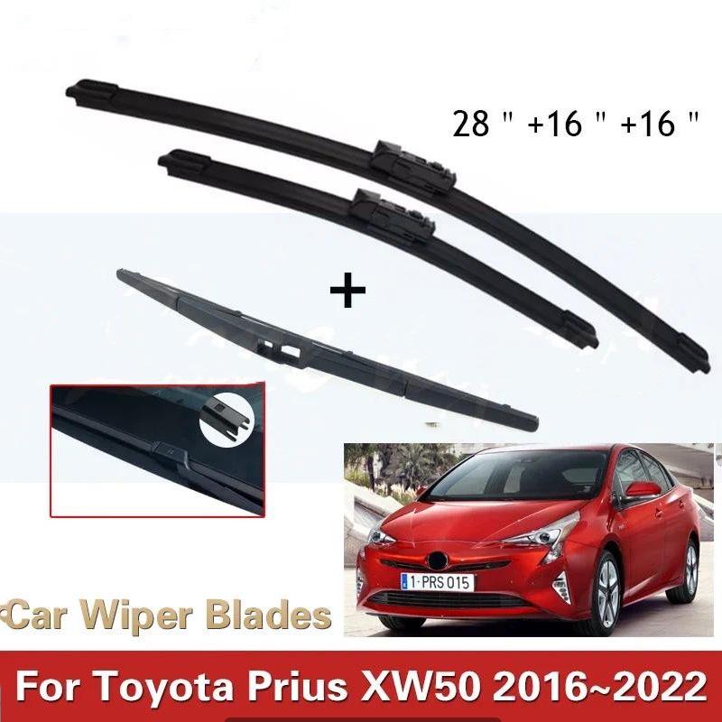 Toyota Prius XW50 2016-2024 Scheibenwischerblätter vorne & hinten