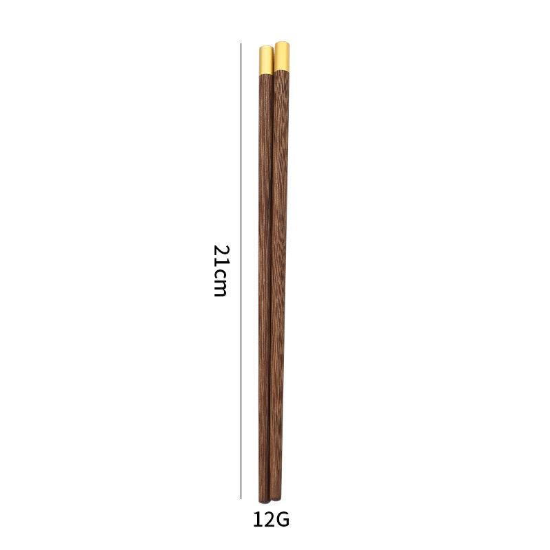 Dome Fu Zi Chicken Wings Log Chopsticks Household Tableware Solid Wood Chopsticks No Paint No Wax