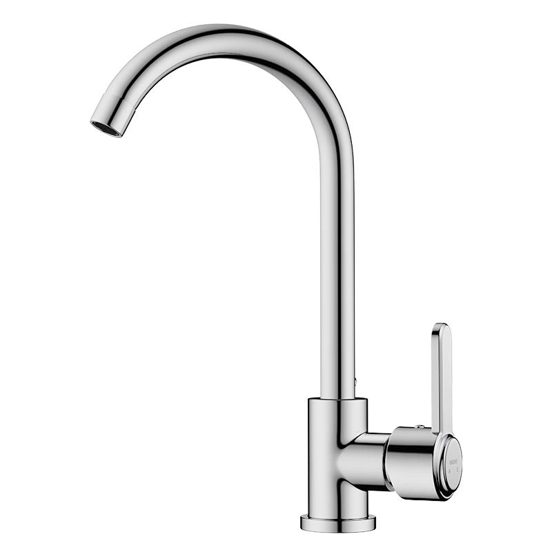 KEGOO Stainless Steel Rotatable Hot & Cold Kitchen Faucet