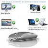 Wireless Mouse for MacBook Pro, MacBook Air, Laptops, Macs, iMacs, Desktops, Windows 7810, HP, Chromebooks, and MacBooks (Gray)