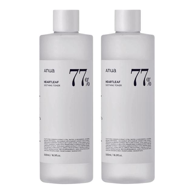Anua - Heartleaf 77% Soothing Toner Jumbo Bundle Set 2 pcs