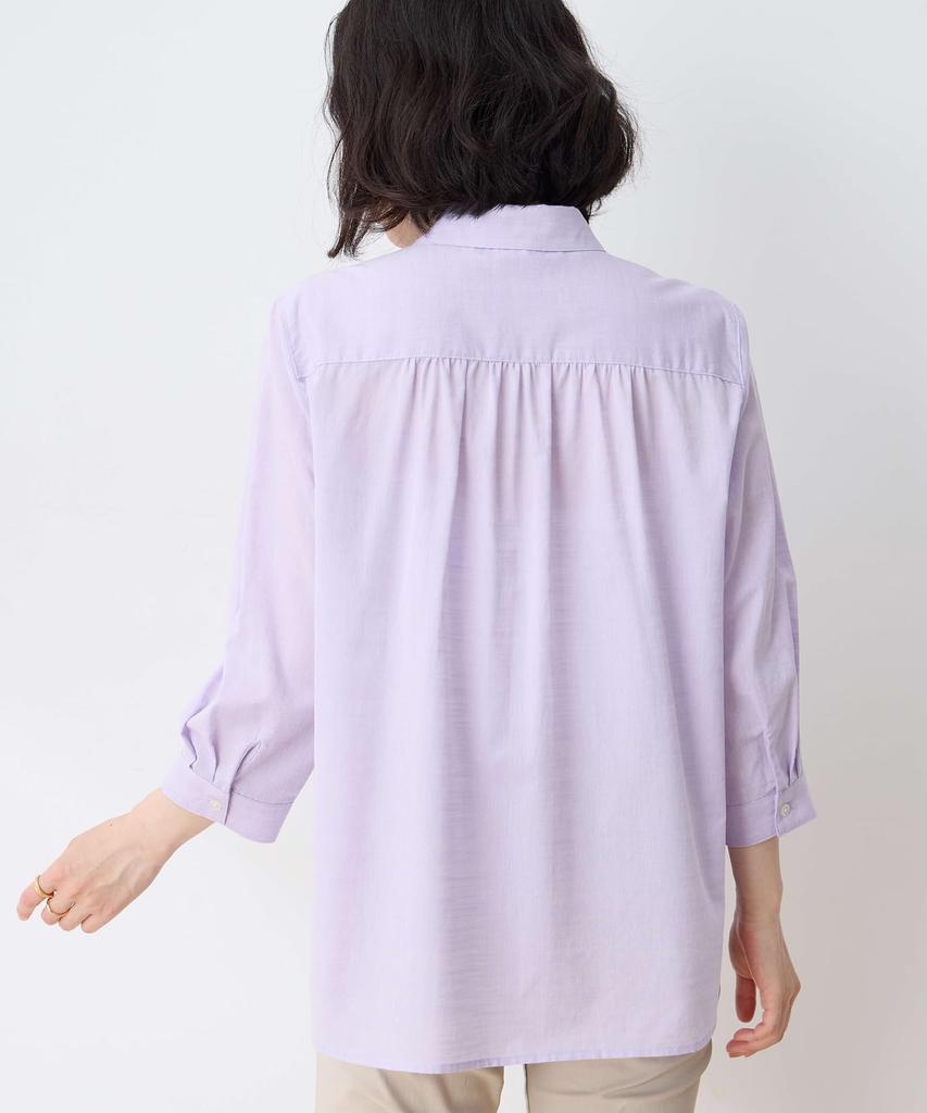 DECOY Cooling Front Embroidered Purple Women's Blouse, 493048,