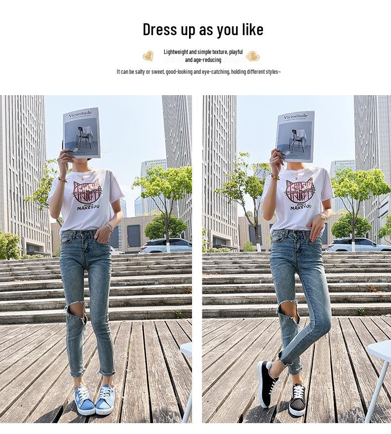 2025 Women's Plus Size White Canvas Sneakers: Summer Flat, Soft-soled, Breathable, Casual & Versatile