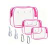Waterproof PVC Clear Bag Insert Container Hook Accessories Key Holder for Beach Bag Gym And Travel Easy To Install