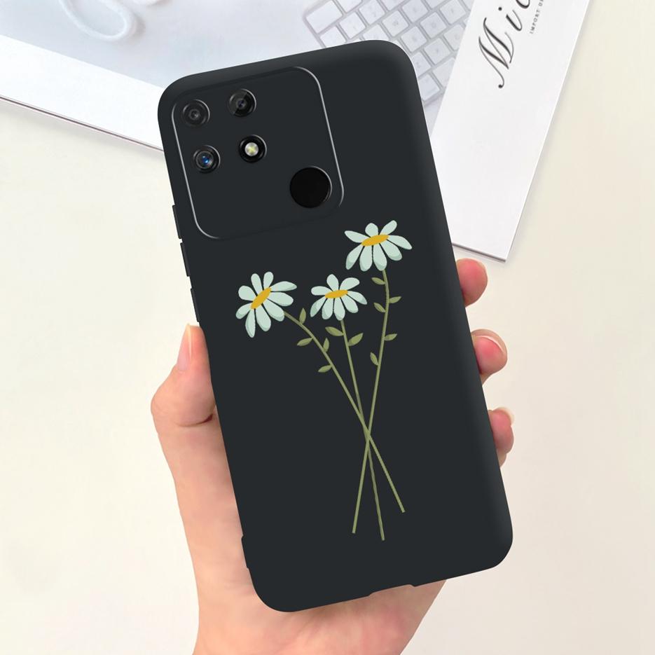 For Realme Narzo 50A Case RMX3430 Lovely Cartoon Cover Soft Silicone Phone Case For Realme Narzo 50i Narzo50A Prime Fundas Coque