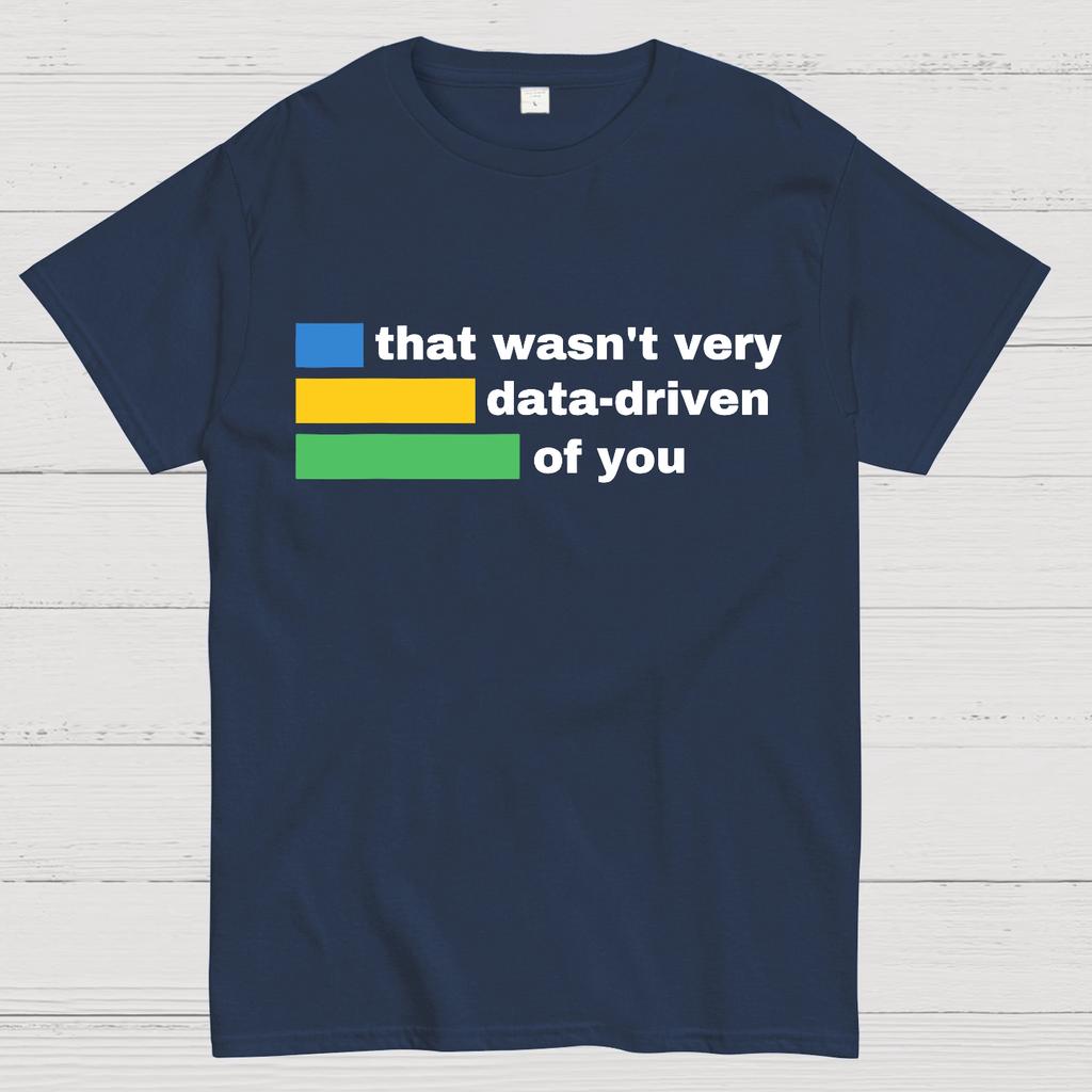 That Wasn't Very Data-Driven of You Cotton Summer Casual Cool Loose T-Shirt