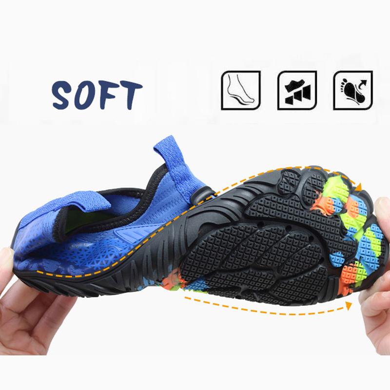 Unisex Water Barefoot Shoes Upstream Swimming Aqua Shoes Drainage Wading Sandals For Gym Yoga Diving Surf Hiking Sports Sneakers