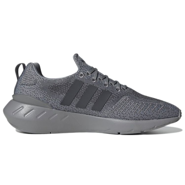 Adidas Swift Run 22 Triple Grey Unisex Sneakers Grey-Three Grey-Five GZ3502