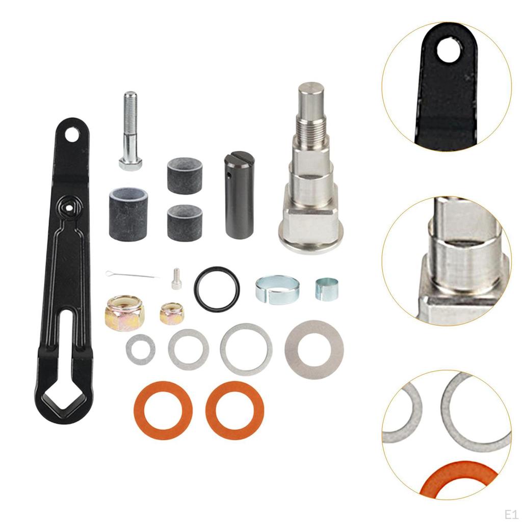 866718A01 Gimbal Steering Arm Shaft Pin Metal Kit Attachment Replace