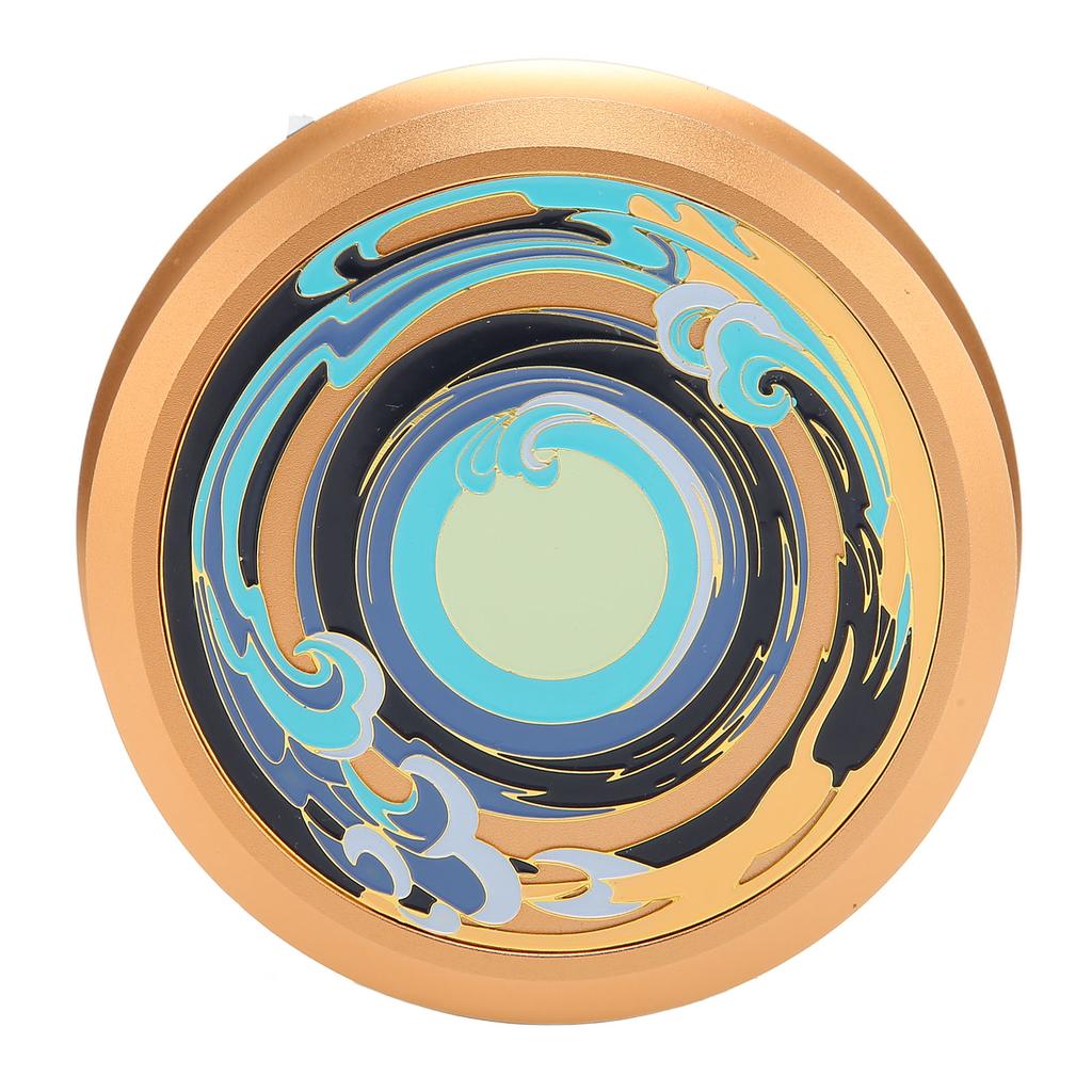 LP Vinyl Turntables Disc Stabilizer Professional Record Weight Clamp with Silicone Bottom Pad for Vibration Damping Gold