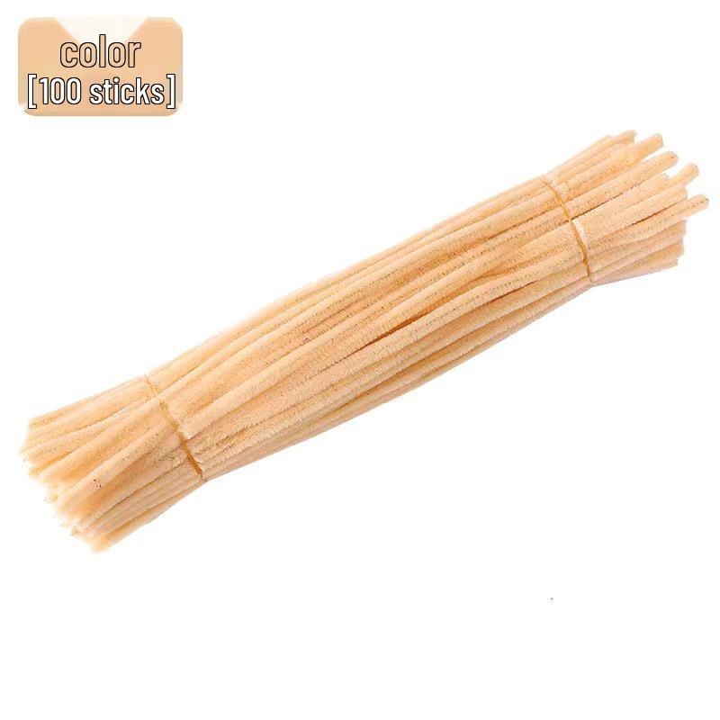 DIY Bouquet Plush Twist Stick for Children's Handmade Toy Creations - Hair-Safe Material, Ideal for Crafting