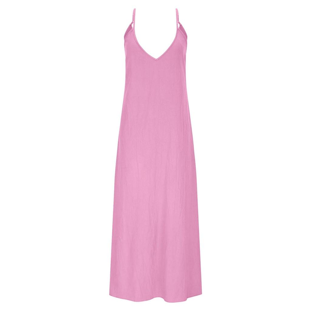 Women's  Short Sleeve Beach Dress Casual Dress