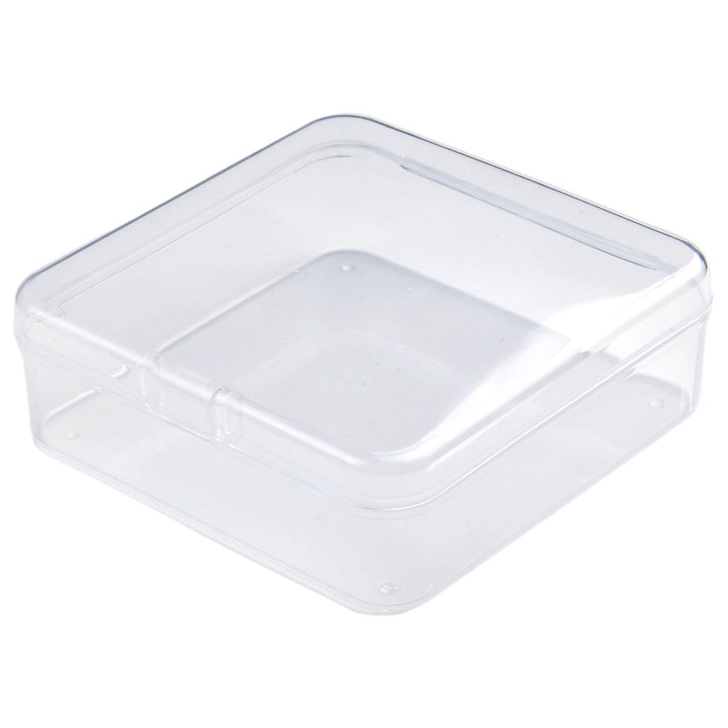 ID Storage Box Small Photos Powder Puffs Holder Organizer 1pc Non Toxic For Jewelry Bank Cards 1.1mm Thickness