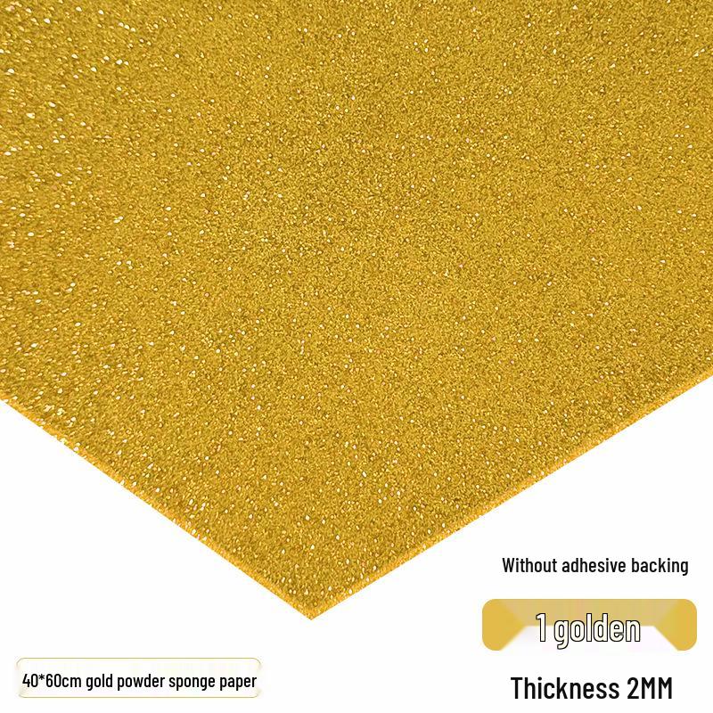 A4 Colored EVA Foam Glitter Paper for DIY Crafts (40×60cm)