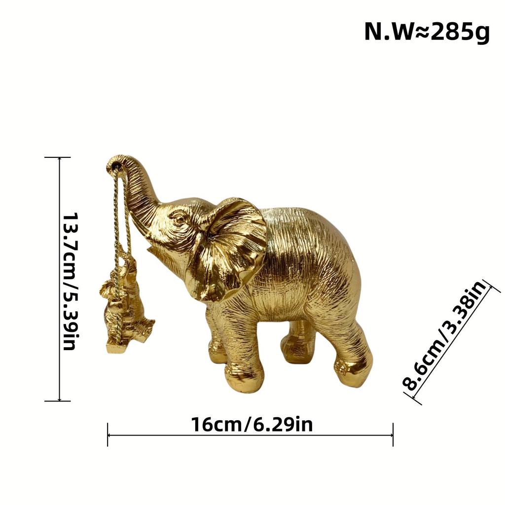 Elephant Ornament for Mother's and Baby's Room - Autumn Collection
