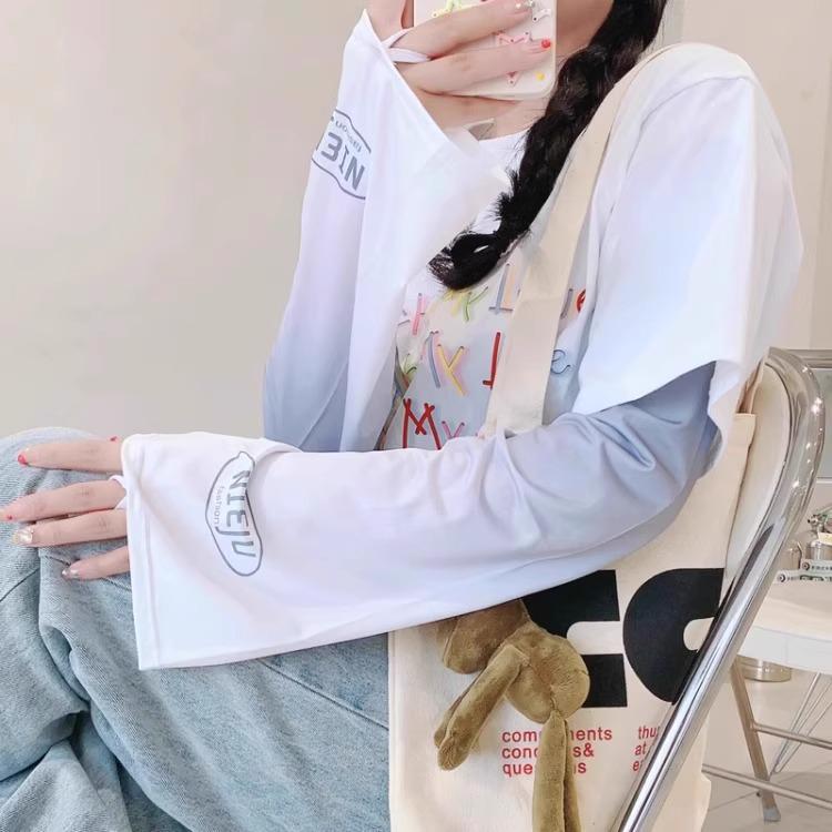 2025 Summer Ice Silk UV Protection Cycling Arm Sleeves for Men & Women