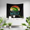 Aertemisi MILF Man I Love Frogs Tapestry Wall Hanging Art for Bedroom Living Room Decor College Dorm Party Backdrop Home