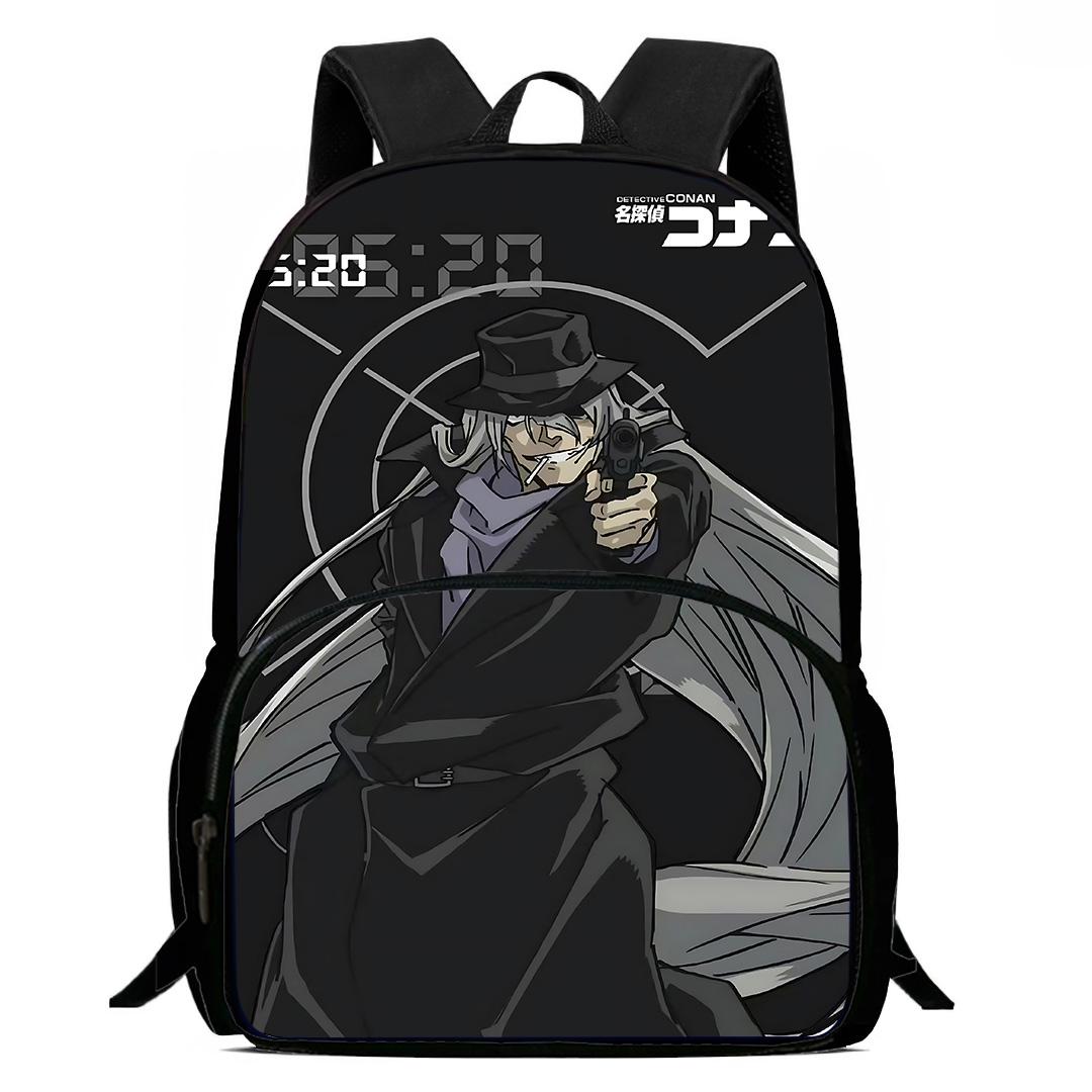 

Child Backpacks Anime Detectives Conan Shoulder Bag Pencil Case Pupil Large Capacity School Bags for Boys Girls Best Gift