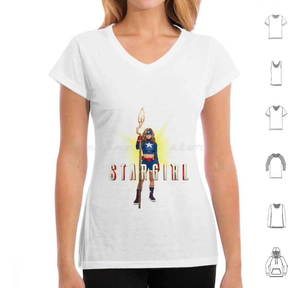 

Stargirl T Shirt Big Size 100 Cotton Stargirl Courtney Whitmore Star Girl Cw Superhero Arrowverse Brec Bassinger Red White 4XL