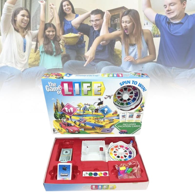 Das Brettspiel „Das Spiel des Lebens“ – Spielspaß für die ganze Familie und interaktives Spiel für alle Altersgruppen.