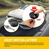 4x 3D Carbon Fiber Color Car Push Button Hood Quick Release Pins Bonnet Lock Clip Bumper Latch