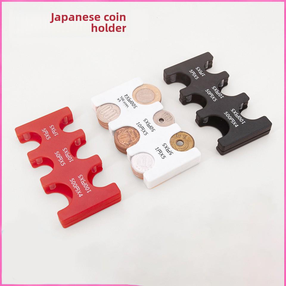 Large Capacity Japanese & Korean Coin Organizer - Multifunctional Yen Coin Storage Box