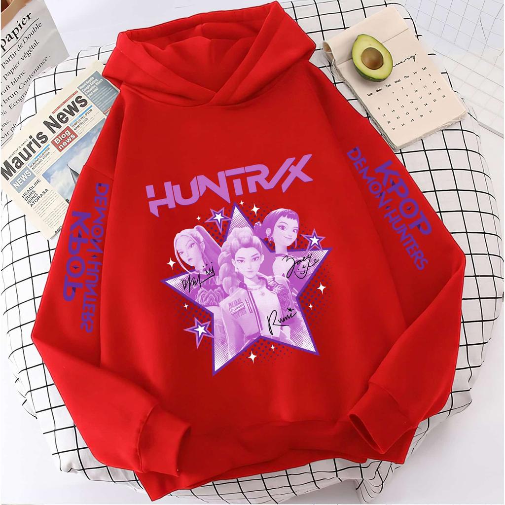 Hoodies Modische Cartoon-bedruckte Sweatshirts Pullover Niedliche langärmlige Mädchen-Cartoon-Hoodies Sportbekleidung