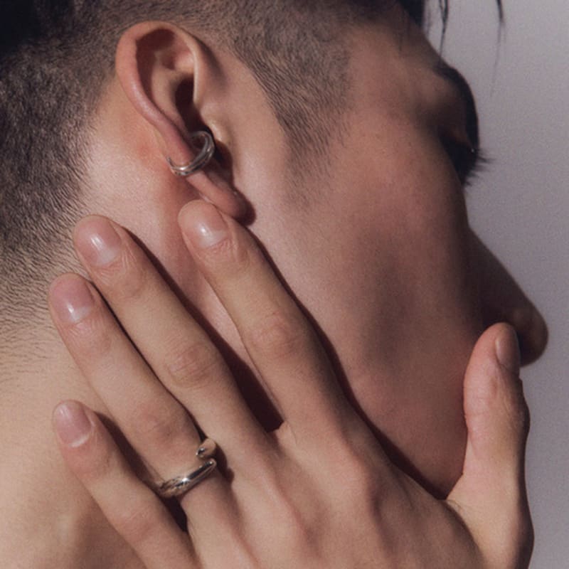 Hustad 234 Flower Ring _ 925 Silver Ring